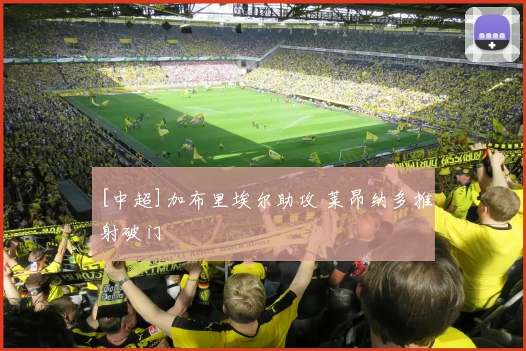 [中超]加布里埃尔助攻 莱昂纳多推射破门