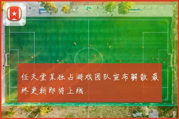 任天堂某独占游戏团队宣布解散 最终更新即将上线