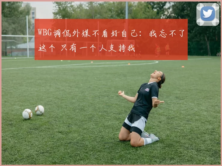 WBG调侃外媒不看好自己：我忘不了这个 只有一个人支持我