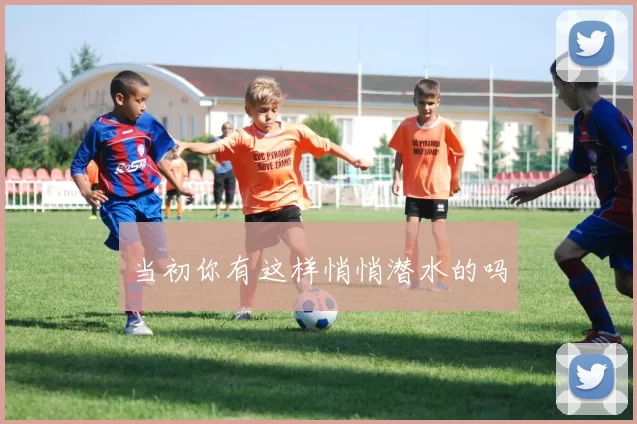 当初你有这样悄悄潜水的吗